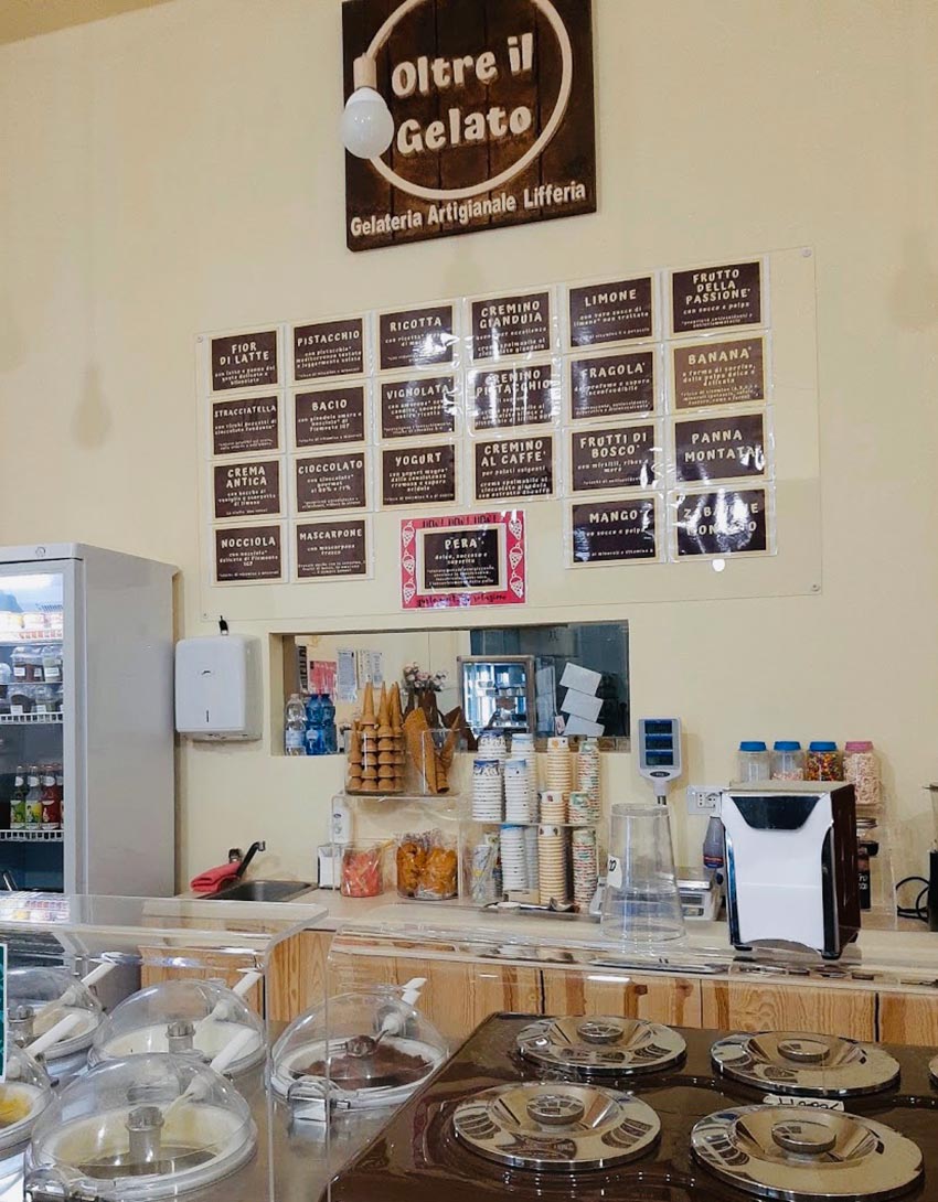 Gelateria Artigianale |  OLTRE IL GELATO CAMPOGALLIANO